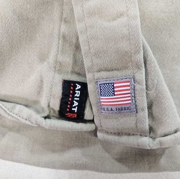 Ariat FR Shirt XL CAT 2 Flame Resistant Workwear - Picture 6 of 10